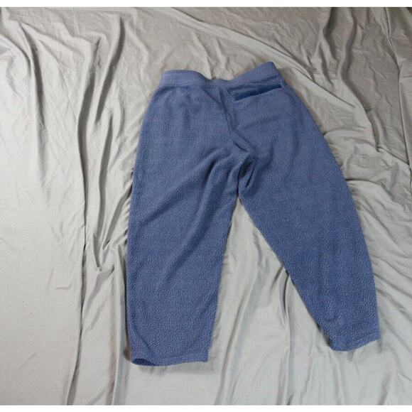 Patagonia Pants Womens Large Nena Fleece Blue Purple Pull On Straight 2021 - Picture 2 of 12
